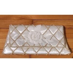 Vintage Beaded Clutch Bag By Codette -made in Japan- Wallet Wedding